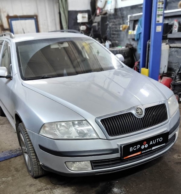 Фото диагностика ходовой части Skoda Octavia